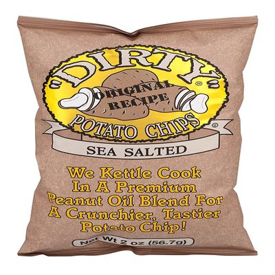 Dirty Kettle Potato Chip Sea Salted 2 Oz (Pack of 5)