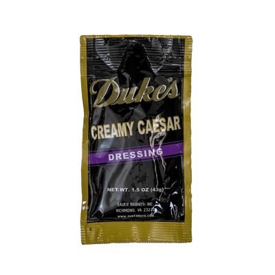 Duke's Creamy Caesar Portion Control Salad Dressing Pouches