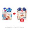 Atkins Strawberry Flavored Protein Shake, High Protein, Low Glycemic, Low Sugar and Low Carb, Keto Friendly, Gluten Free, 12 Count view 2