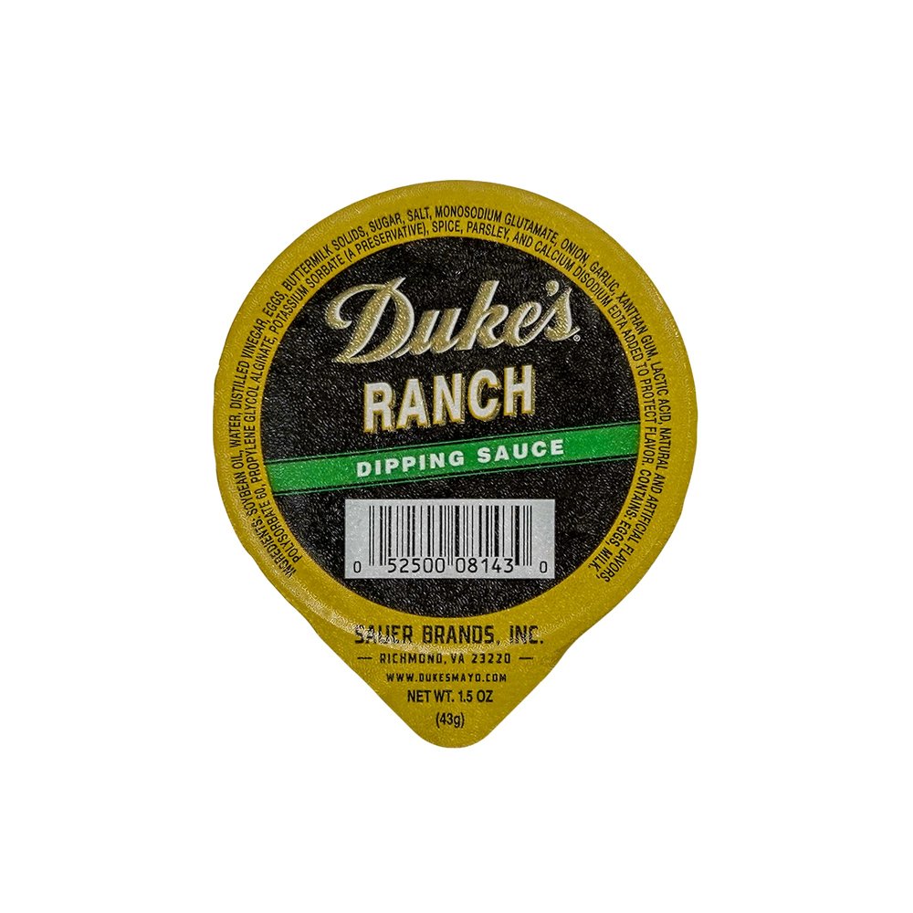 Duke's Ranch Dipping Sauce Portion Control Cups