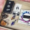 SUNNYCLUE 7 Chakra Pendulum Crystal Gemstone Dowsing Pendulum Necklace with Lobster Claw Clasps & Velvet Cloth Bags for Reiki Balancing Spiritual Point Pendulums Necklace view 4
