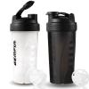 GEMFUL Shaker Bottle for Protein Mixes 28 oz BPA-Free Leak Proof Shaker Smothies Cups with Sports Gym Mixer 2 Pack view 1
