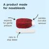 Nampons Nosebleed Stoppers - 24 Nose Bleed Plugs with Clotting Agent to Stop Nosebleeds Fast. Perfect First Aid Item Trusted by Doctors and Hospitals. Safe and Effective for Teens, Adults, Seniors view 2