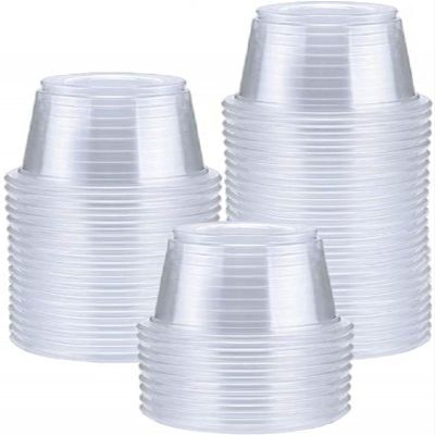 300 Count-1oz Plastic Shot Glasses Mini Disposable Cups Perfect Container for Jello Shots, Condiments, Tasting, Sauce, Dipping, Samples