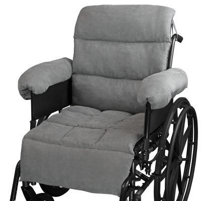 Vive Wheelchair Seat Cushion - Comfortable Back Pressure, Pain Relief - for Desk, Office, Car, Gaming Chair - Large, Soft Non-Slip Pillow for Coccyx - Folding Lower Tailbone Support (FSA/HSA Approved)