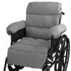 Vive Wheelchair Seat Cushion - Comfortable Back Pressure, Pain Relief - for Desk, Office, Car, Gaming Chair - Large, Soft Non-Slip Pillow for Coccyx - Folding Lower Tailbone Support (FSA/HSA Approved) view 1