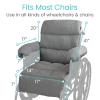 Vive Wheelchair Seat Cushion - Comfortable Back Pressure, Pain Relief - for Desk, Office, Car, Gaming Chair - Large, Soft Non-Slip Pillow for Coccyx - Folding Lower Tailbone Support (FSA/HSA Approved) view 3