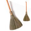 TTS For Home Handmade Whisk Sweeping Orange Broom - Vietnamese Straw Soft Broom - Brooms Decorative 12.2" Width, 28.35" Length view 1