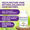 Digestive Enzymes with Ox Bile and Betaine HCl (100 Caps) Ox Bile Supplements for No Gallbladder with Papain & Pepsin A | Pancrease Cleanse & Detox - Pancreatin Digestion Enzymes for Women & Men view 4