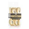 120 Piece Gold Disposable Mini Plastic Spoons 4.5" - Great for Desserts, Sampling, or Appetizers view 1