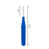 BlingKingdom 50pcs Soft Interdental Brush Teeth Dental Picks Floss Brush Refill Flosser Toothpick Cleaners Cleaning Tool - Blue view 2