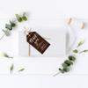 Andaz Press 100-Pack Personalized Baby Shower Favor Tags Rustic Wood Custom Cardstock Thank You for Celebrating Gift Tags with Bakers Twine for Baby Shower Party Favors 2 x 3.75-Inches view 3