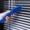 AKOAK Window Blinds Cleaning Brush, Fan Blade Cleaner, Ultra-fine Fiber Tube Sleeve, for Shutter, Vents, Air Conditioners, Disassembly and Washable Pack of 1 (Deep Blue) view 4