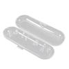 Ayrsjcl 1pc Portable Electric Toothbrush Box Plastic Travel Toothbrush Case Protective Toothbrush Holder Cover Transparent view 1