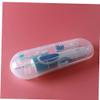 Ayrsjcl 1pc Portable Electric Toothbrush Box Plastic Travel Toothbrush Case Protective Toothbrush Holder Cover Transparent view 2