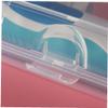 Ayrsjcl 1pc Portable Electric Toothbrush Box Plastic Travel Toothbrush Case Protective Toothbrush Holder Cover Transparent view 4
