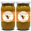 GREEMUNITY | Kasundi - 500 gms Monthly Pack - Original Bengali Kasundi - Mustard Sauce - Authentic Traditional Handmade - Grandmother's Recipe - 250 gms [Pack of 2] view 1