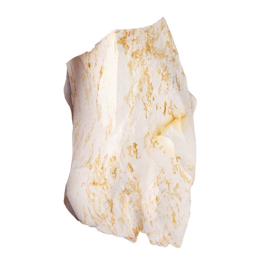 1165.65 Ct. Natural Healing Crystal Clear White & Yellow Mookaite Jasper Rough Stone for Healing, Yoga, Meditation & Other FY-499