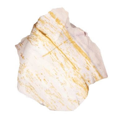 1068 Ct. Natural Healing Crystal White & Yellow Mookaite Jasper Rough Stone for Healing, Yoga, Meditation & Other FY-516