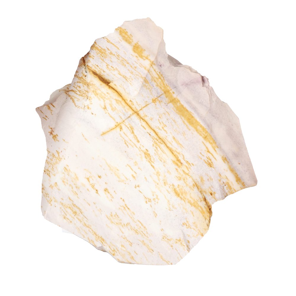 1068 Ct. Natural Healing Crystal White & Yellow Mookaite Jasper Rough Stone for Healing, Yoga, Meditation & Other FY-516