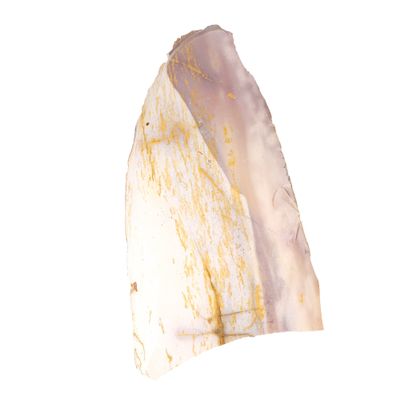 1700.35 Ct. Natural Large Crystal Reiki Chakra White & Yellow Mookaite Jasper Stone for Tumbled, Meditation & Reiki Crystal Healing FY-554