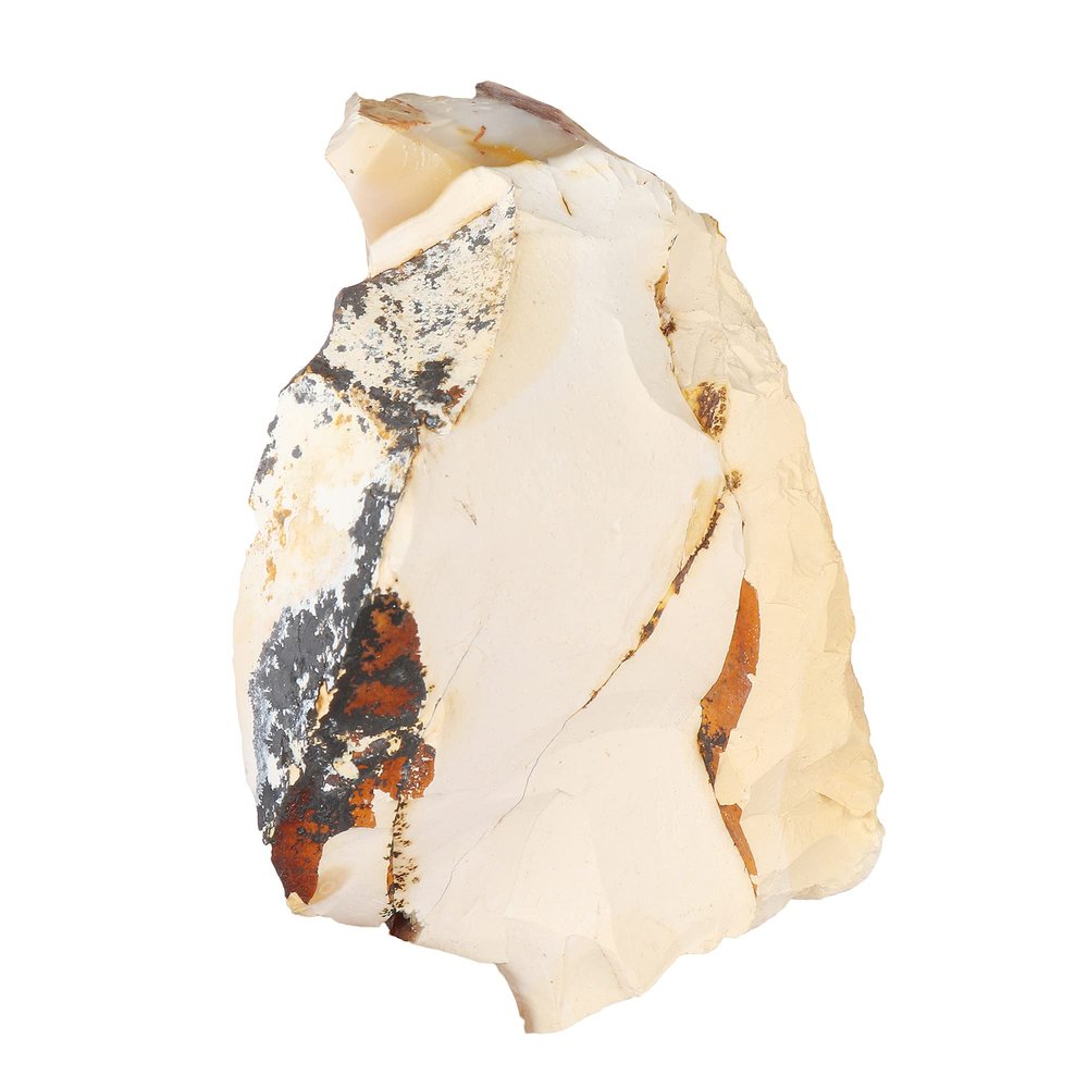 1075.8 Ct. Natural AAA++ Quality White & Yellow Mookaite Jasper Certified Healing Crystal Raw Rough Crystal for Decoration Purpose & Healing FY-496