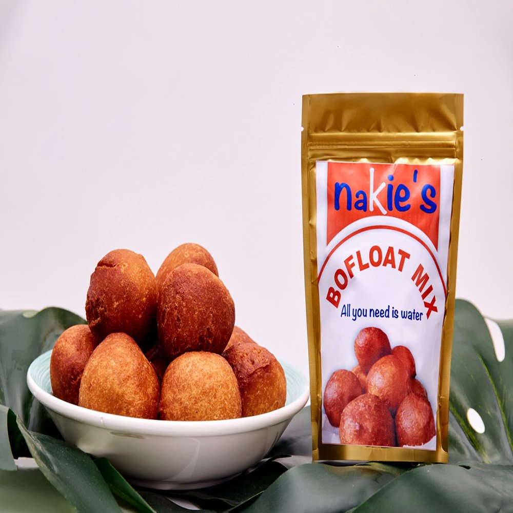 Nakiefts Bofloat Mix ( Pack of 2) Deep Fried Doughnut, Puff Puff, Bofroat, Bofloat, gold pack
