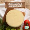 Al Amin Foods Atlanta Kashaval Cheese Sheep's Milk Cheese Aprox. N.W 1.75 LB 1 Wheel, White view 2