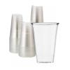 DHG PROFESSIONAL 24oz Crystal Clear PET Plastic Cups, Disposable Cold Cups (Case of 600) (24oz) view 2