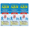 Advil Children's Pain Reliever and Fever Reducer, Dye Free Children's Ibuprofen for Pain Relief, Liquid Ibuprofen for Children, White Grape - 4 Fl Oz (Pack of 3) view 1