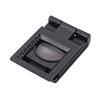 10X Mini Three-Folding Magnifier Portable Zinc Alloy Magnifying Glass 28mm Pocket Standing Optical Lens Square Magnifying Loupe with Scale for Reading Jewelry Crafts Textile view 4