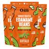 The Only Bean - Crunchy Roasted Edamame Beans (Buffalo), Keto Snacks, Healthy Snacks For Adults and Kids, Low Carb High Protein Snacks, Gluten Free Snack, Vegan Keto Food - 4 oz (3 Pack) view 1