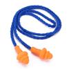 10 Pairs Silicone Ear Plugs Corded Ear Plugs for Sleeping Swimming Shooting, Reusable Ear Plugs Noise Cancelling and Hearing Protection view 3
