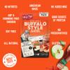 Field Trip Chicken Jerky Bites, All Natural and Gluten Free, Keto and Paleo-Friendly Healthy Snack, Low Calorie, High Protein Snacks with No Nitrates, 12oz Bag, Spicy Buffalo Style view 4