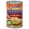 Glory Foods Seasoned Southern Style Butter Beans 15oz Can (Pack of 6) - SET OF 3 view 1