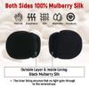 Astropic 3D Silk Eye Patch for Adults Kids | Medical Eyepatch for Glasses (Balck, Left Eye) view 3