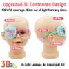 Astropic 3D Silk Eye Patch for Kids | Girls Eye Patch for Glasses | Medical Eyepatch for Children with Lazy Eye (Pink Unicorn, Right Eye) view 2