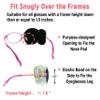 Astropic 3D Silk Eye Patch for Kids | Girls Eye Patch for Glasses | Medical Eyepatch for Children with Lazy Eye (Pink Unicorn, Right Eye) view 4