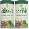 Country Farms Super Greens Natural Flavor, 50 Organic Super Foods, USDA Organic Drink Mix, Fruits, Vegetables, Super Greens, Mushrooms & Probiotics, Supports Energy, 40 Servings, 10.6 Oz, 2 Pack view 1