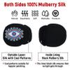Astropic 3D Silk Eye Patch for Adults Kids | Medical Eyepatch for Glasses (Balck - Wisdom Eye, Left Eye) view 3