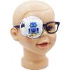 Astropic 3D Cotton & Silk Eye Patch for Kids | Boys Eye Patch for Glasses | Medical Eyepatch for Children with Lazy Eye (Blue Robot, Right Eye) view 1