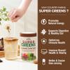 COUNTRY FARMS Super Greens Chocolate Flavor, 50 Organic Super Foods, USDA Organic Drink Mix, Fruits, Vegetables, Super Greens, Mushrooms & Probiotics, Supports Energy, 40 Servings, 10.6 Oz, 2 Pack view 4