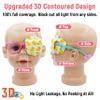 Astropic 3D Cotton & Silk Eye Patch for Kids | Girls Eye Patch for Glasses | Medical Eyepatch for Children with Lazy Eye (Yellow Duck, Left Eye) view 2
