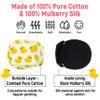 Astropic 3D Cotton & Silk Eye Patch for Kids | Girls Eye Patch for Glasses | Medical Eyepatch for Children with Lazy Eye (Yellow Duck, Left Eye) view 3