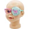 Astropic 3D Silk Eye Patch for Kids | Girls Eye Patch for Glasses | Medical Eyepatch for Children with Lazy Eye (Pink Unicorn, Left Eye) view 1