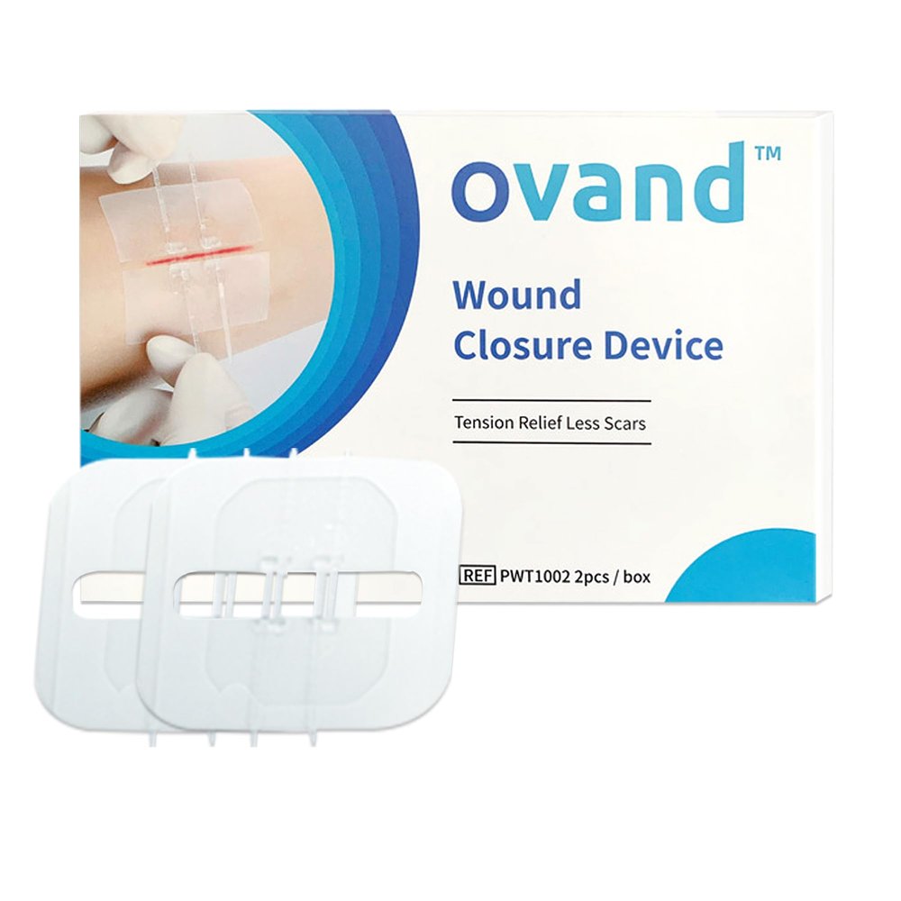 2 Pcs Emergency Laceration Closures,Butterfly Bandaids Wound Closure,Surgical Laceration Repair Without Sew,Quick Clot,Emergency Wound Closures Device (PU)