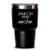Janitor Tumbler Paid to clean your crap Best Gift For Janitor 30oz, Black view 1