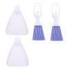 balacoo 2sets Mini Brooms and Dustpans for Pet Cage Cleaning Hamster Sweeping Tools and Sturdy Design for Easy Cleaning of Shavings and Debris Random Color view 1