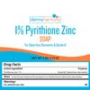 Dermaharmony 1% Pyrithione Zinc (ZnP) Bar Soap 4 oz - Crafted for Those with Skin Conditions - Seborrheic Dermatitis, Dandruff, Psoriasis, Eczema, etc. view 2