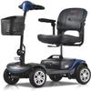 Heavy Duty Mobility Scooters for Seniors & Adults 300lbs Capacity - Electric Powered Mobility Cart - All Terrain Recreational Mobility Scooter for Travel- Blue (M1 Blue) view 1